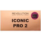 Makeup Revolution Iconic Pro 2 paleta farduri de ochi cu oglinda si aplicator