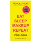 Makeup Revolution Pro Looks Eat Sleep Makeup Repeat paleta očních stínů