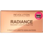 Makeup Revolution Radiance paleta de farduri iluminatoare