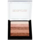 Makeup Revolution Shimmer Brick bronzer a rozjasňovač 2 v 1