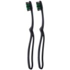 Megasmile Black Whitening Loop zubní kartáček s aktivním uhlím se zesílenou rukojetí