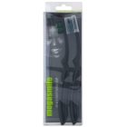 Megasmile Black Whitening Loop zubní kartáček s aktivním uhlím se zesílenou rukojetí