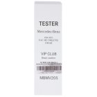 Mercedes-Benz VIP Club Black Leather toaletná voda tester pre mužov 100 ml