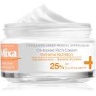MIXA Extreme Nutrition Reichhaltige Feuchtigkeit spendende Creme mit Nachtkerzenöl