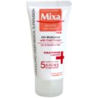 MIXA 24 HR Moisturising hydratisierende und nährende Creme zur Beruhigung und Stärkung empfindlicher Haut