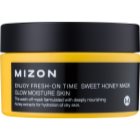 Mizon Enjoy Fresh-On Time Aufhellende und Feuchtigkeit spendende Maske mit Honig für trockene Haut
