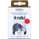 Mr & Mrs Fragrance Niki Ambre Musc vôňa do auta náhradná náplň