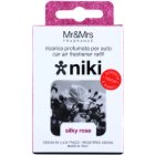 Mr & Mrs Fragrance Niki Silky Rose Auto luchtverfrisser Vervangende Vulling