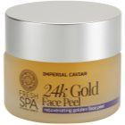Natura Siberica Fresh Spa Imperial Caviar omlazující pleťový peeling s 24 karátovým zlatem
