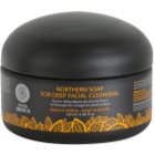 Natura Siberica Wild Herbs and Flowers detoxikační pleťové mýdlo pro hloubkové čištění