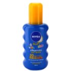 Nivea Sun Kids dětský barevný sprej na opalování SPF 20