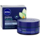 Nivea Visage Pure & Natural crema regeneradora de noche para todo tipo de pieles