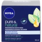 Nivea Visage Pure & Natural crema regeneradora de noche para todo tipo de pieles