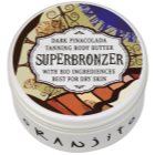 Oranjito Bio Dark Pinacolada Tanning Bed Body Butter with Sunscreen