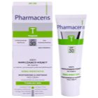 Pharmaceris T-Zone Oily Skin Sebo-Moistatic hidratáló és nyugtató krém a pattanások kezelése által kiszárított és irritált bőrre