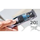 Philips Beardtrimmer Series 7000 BT7210/15 tondeuse barbe à système d'aspiration