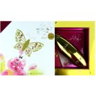 Rasasi Al Banat Bheja eau de parfum per donna 50 ml + ombretti + eyeliner liquidi + lucidalabbra