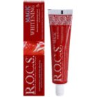 R.O.C.S. Magic Whitening bleichende Zahnpasta gegen Zahnschmelzflecken