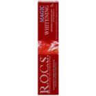 R.O.C.S. Magic Whitening bleichende Zahnpasta gegen Zahnschmelzflecken