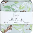Scottish Fine Soaps Green Tea luxusní mýdlo v plechové dóze