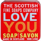 Scottish Fine Soaps Love You luxusné mydlo v plechovej dóze