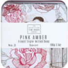Scottish Fine Soaps Pink Amber Luxus szappan fém dobozban