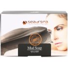 Sea of Spa Essential Dead Sea Treatment tuhé mýdlo s černým bahnem