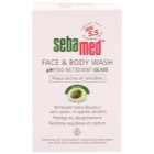 Sebamed Wash Gyengéd tisztító emulzió arcra és testre olívaolajjal
