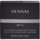 Sensai Total Finish Natural Matte pudra matuire rezervă