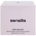 Sensilis Skin Delight revitalizační peeling s aktivním uhlím pro rozjasnění pleti