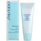 Shiseido Pureness глибоко очищаючий крем-мус з мікрогранулами