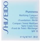 Shiseido Pureness fard compact SPF 15 rezervă