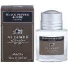 St. James Of London Black Pepper & Persian Lime kolínská voda pro muže 50 ml