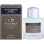 St. James Of London Black Pepper & Persian Lime After-Shave Gel für Herren 100 ml