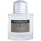 St. James Of London Black Pepper & Persian Lime After-Shave Gel für Herren 100 ml