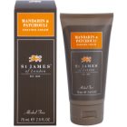 St. James Of London Mandarin & Patchouli krém na holení pro muže 75 ml cestovní balení