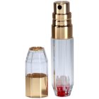 Travalo Crystal Gold plnitelný rozprašovač parfémů unisex 5 ml