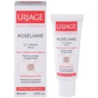 Uriage Roséliane CC Creme für empfindliche Haut mit der Neigung zum Erröten