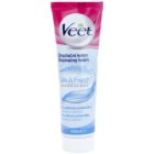 Veet Depilatory Cream Depilationscreme für die Beine für empfindliche Oberhaut