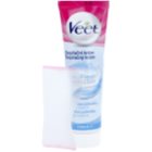 Veet Depilatory Cream Depilationscreme für die Beine für empfindliche Oberhaut