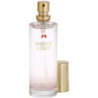 Victoria's Secret Sheer Love White Cotton & Pink Lily eau de toilette pentru femei 30 ml