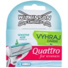 Wilkinson Sword Quattro for Women Sensitive Ersatzklingen 3 pc