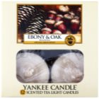 Yankee Candle Ebony & Oak čajová sviečka 12 x 9,8 g