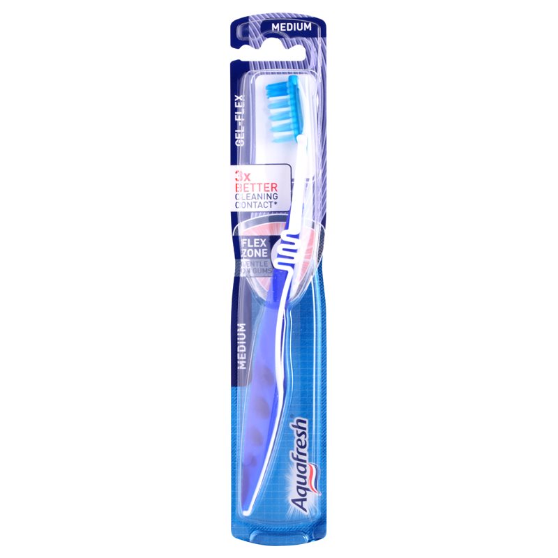 AQUAFRESH GELFLEX Toothbrush Medium notino.co.uk