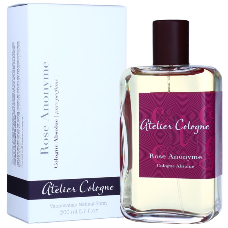 Atelier cologne rose cuiree. Atelier Cologne 200 мл. Atelier Cologne Rose anonyme. Духи Atelier Cologne Paris. Аромат Ателиер Paris.