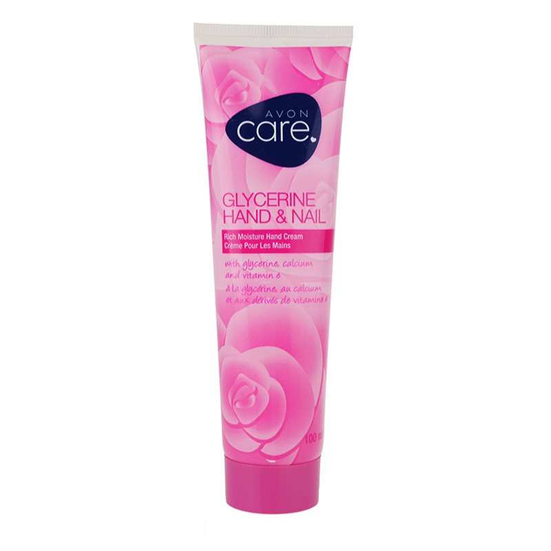 Avon Care, Glycerine Hand And Nail Cream With Calcium And Vitamin E