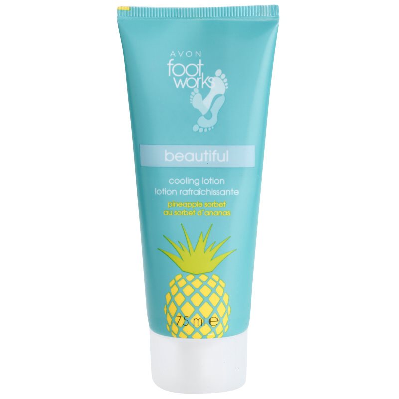 AVON FOOT WORKS BEAUTIFUL Cooling Lotion On Foot notino.co.uk