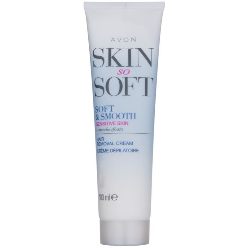 Avon Skin So Soft Smooth, Body Hair Removal Cream For Sensitive Skin