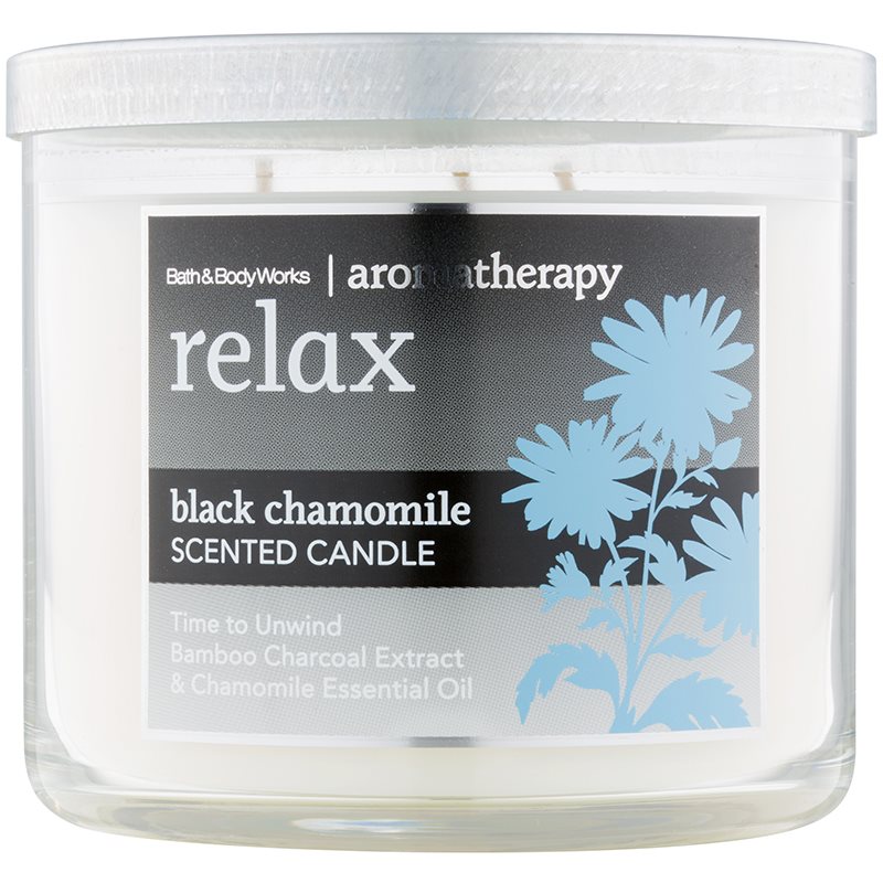 Bath & Body Works Relax Black Chamomile, Scented Candle 411 g | notino ...