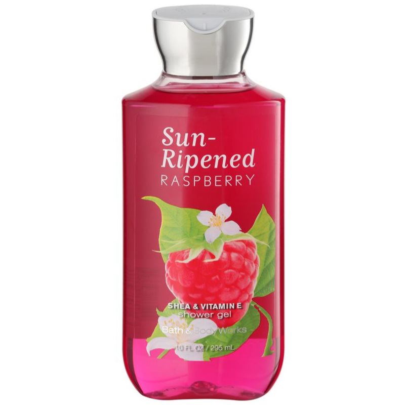 Bath & Body Works Sun Ripened Raspberry, Shower Gel for Women 295 ml